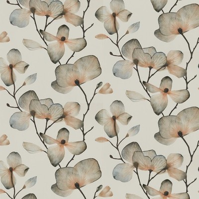 11YD HARLEQUIN  HMWF111960 Kienze Bronze Graphite Large Scale Floral Wallpaper