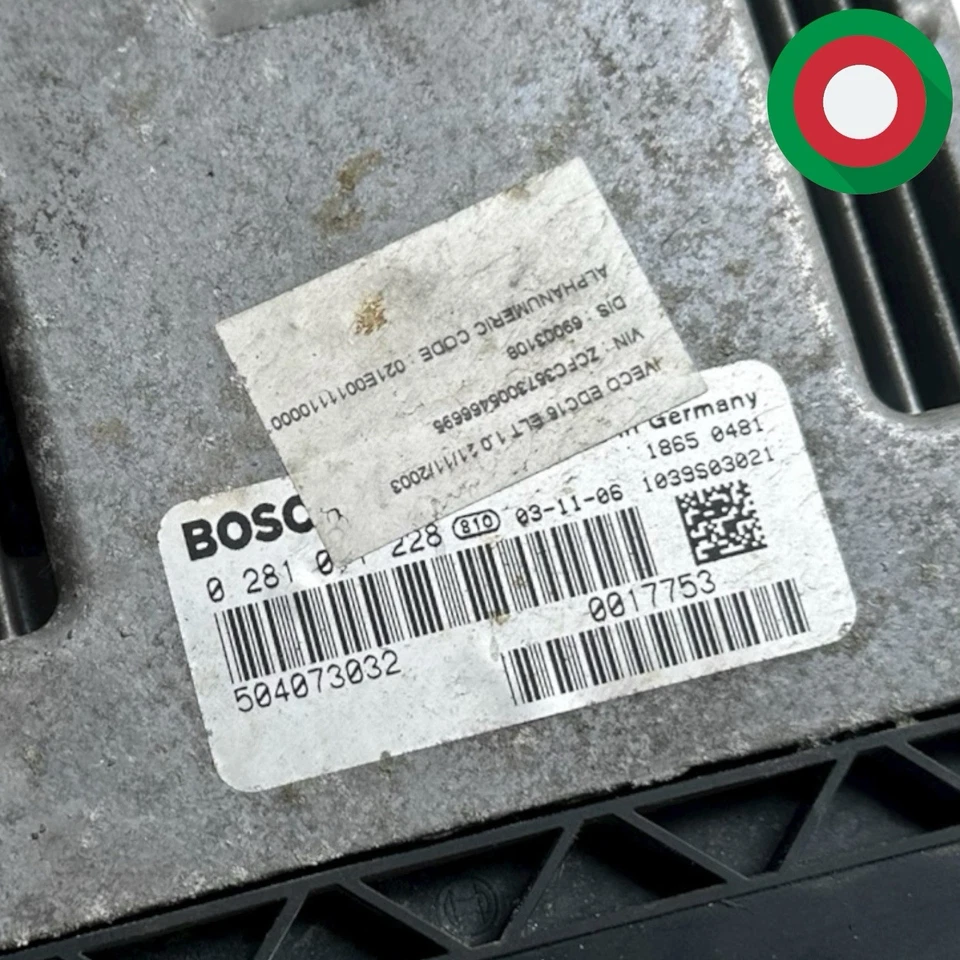 Centralina Motore Iveco Daily 0281011228 - Imagem 2 de 4