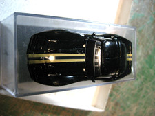 TYCO NEW Ho Slot Car Corvette Body Black with Gold pinstripes Chrome Trim