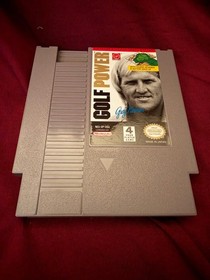 Nintendo NES Greg Norman Golf Power Game w/Case & Instructions