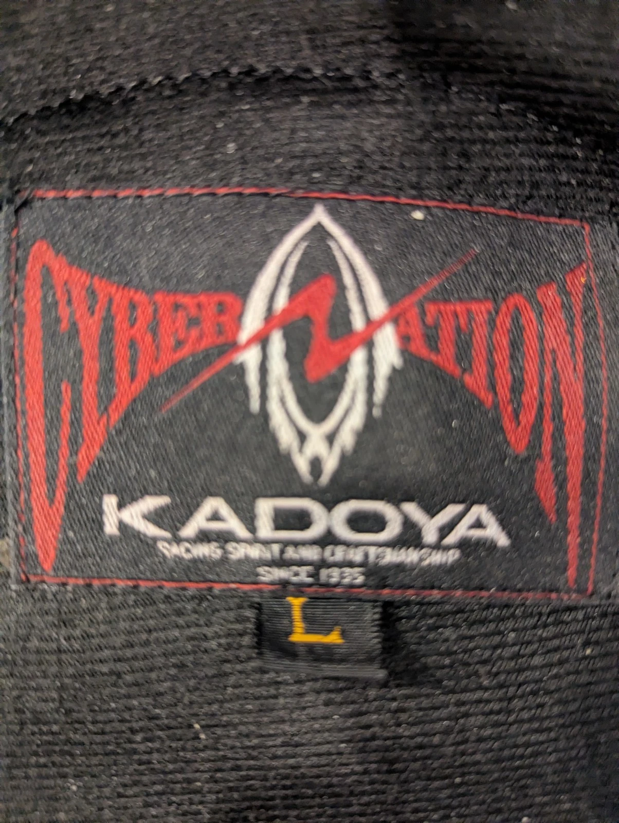 Kadoya Cybernation Vintage 2000s Motorcycle Leather Jacket - product detail image 6