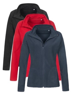 Damen Atmungsaktiv Leicht Reißverschluss Mikro Fleece Stedman Jacke
