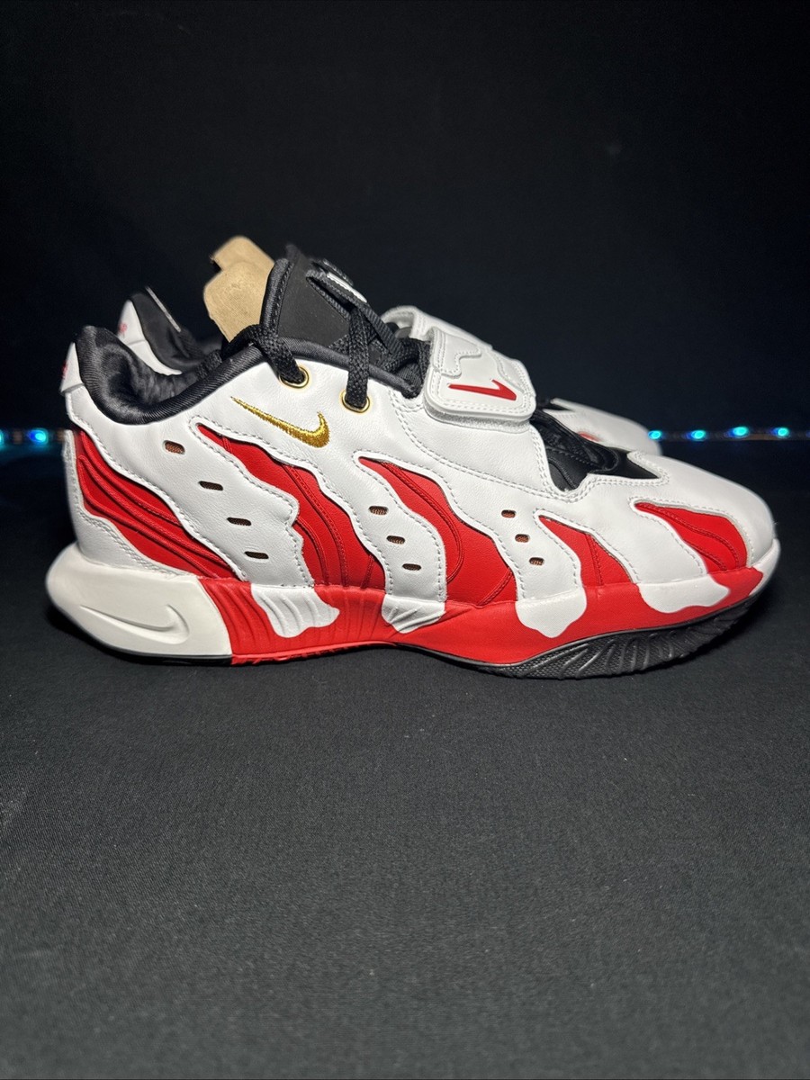Size 7 - Nike Lebron 21 Prime 96 White and Fire Red HV1221