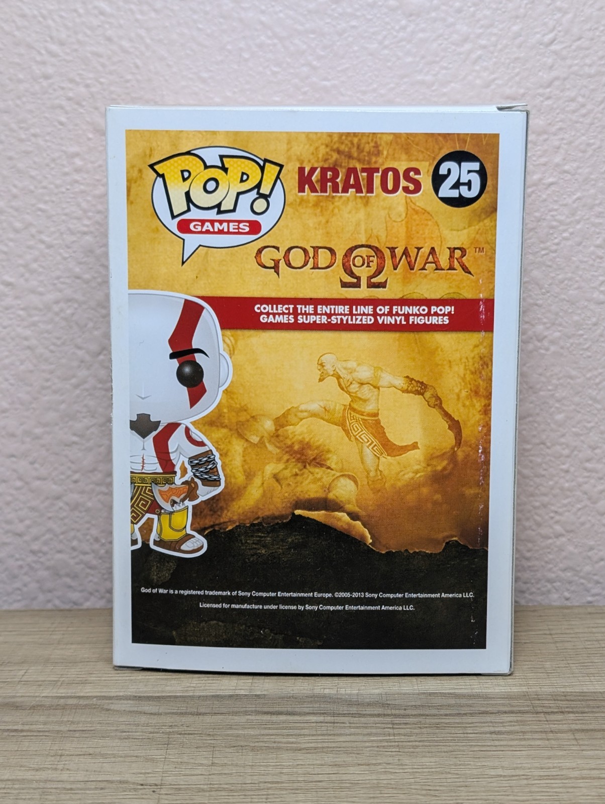 NIB GameStop Exclusive God of War Kratos Black (Fear) Funko Pop W/ Protector thumbnail 4