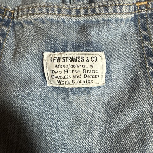 Mono corto vintage Levis para mujer XL marca de dos caballos - Imagen 3 de 8