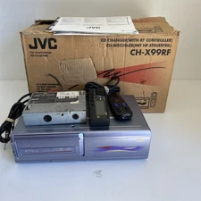 JVC 12-Disc Car CD Changer System CH-X99RF Controller, display Unit, Remote