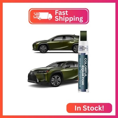 Nori Green Pearl(6X4) Touch Up Paint for Lexus, Car Paint Pen Scratch Repair Two