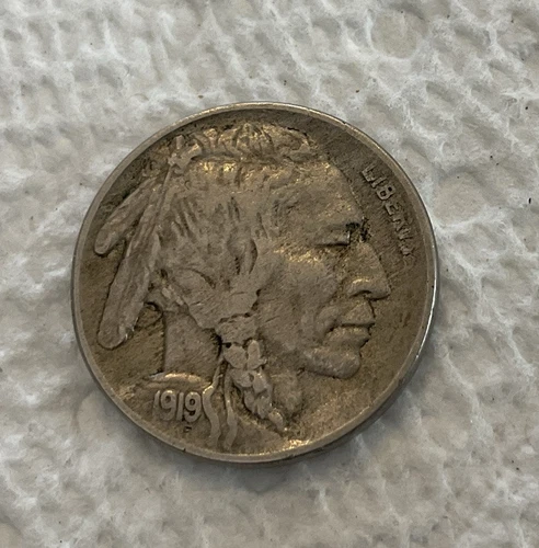 1919 Buffalo Nickel ~ Very Fine/Extra Fine (VF/XF)