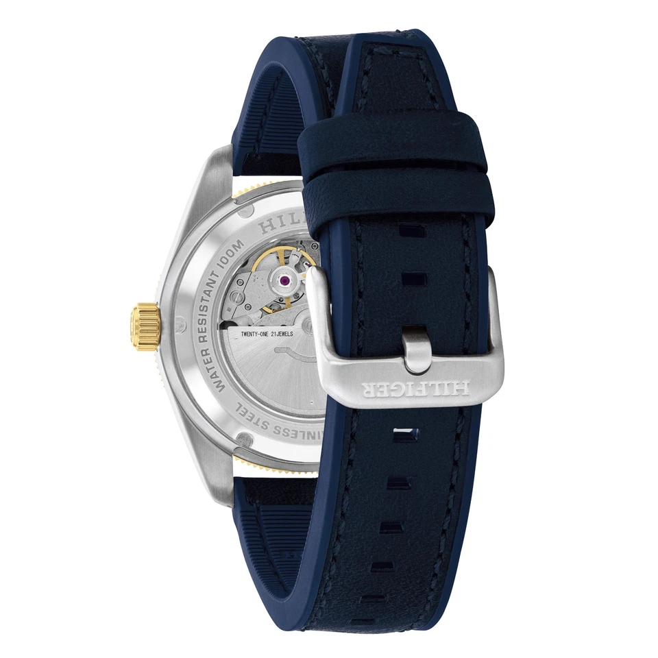 Tommy Hilfiger Men's Watch 1792141 Automatic Leather-Silicone, 10ATM - Image 3 of 3
