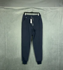 Figs Tansen Jogger 2.0 Scrub Pants Mens Size Medium TALL Quiet Navy Blue