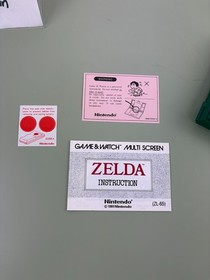 NINTENDO Game & Watch The Legend of Zelda Multi Screen Console Tested Excellent