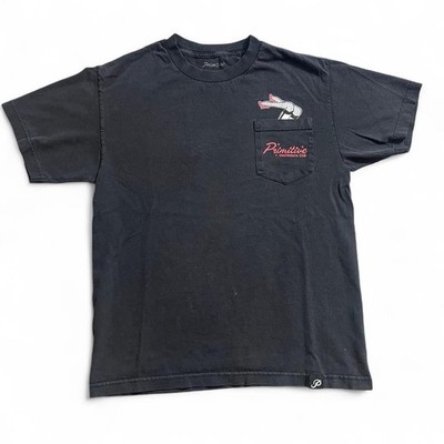 Primitive Gentlemen s Club Black Short Sleeve T-Shirt Men s Size Medium 