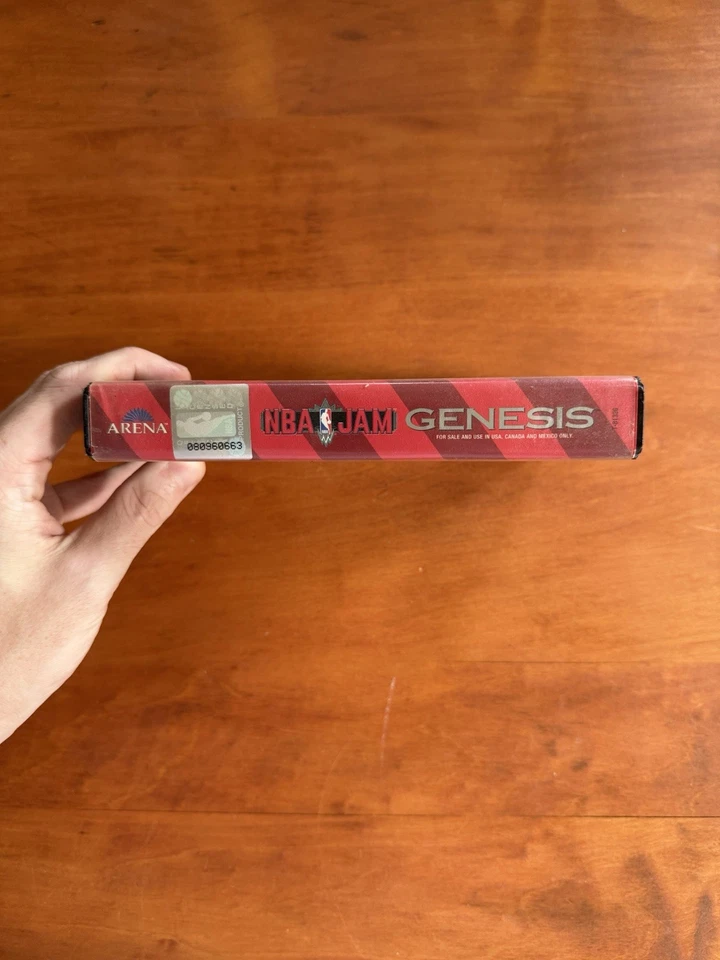 NBA Jam (Sega Genesis) Great Condition - Tested & Works - Ships Fast Free Ship - Image 4 of 4