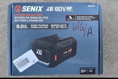 Senix 60v Battery 8.0AH Big battery For Multi Tools