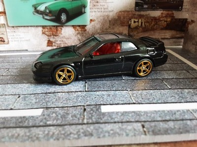  HOT WHEELS - CUSTOM '98 HONDA PRELUDE/SCHWARZ UMBAU AUF REAL RIDER 