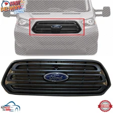 NEW FRONT BUMPER GRILLE ASSEMBLY WITH EMBLEM FOR 2015-2019 FORD TRANSIT-150 250