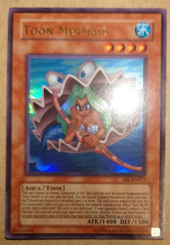 YUGIOH TOON MERMAID SECRET RARE SRL-EN072