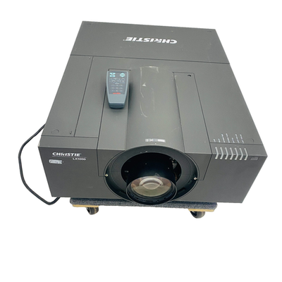 Christie LX1000 XGA Large Venue LCD Projector with Remote and Lens