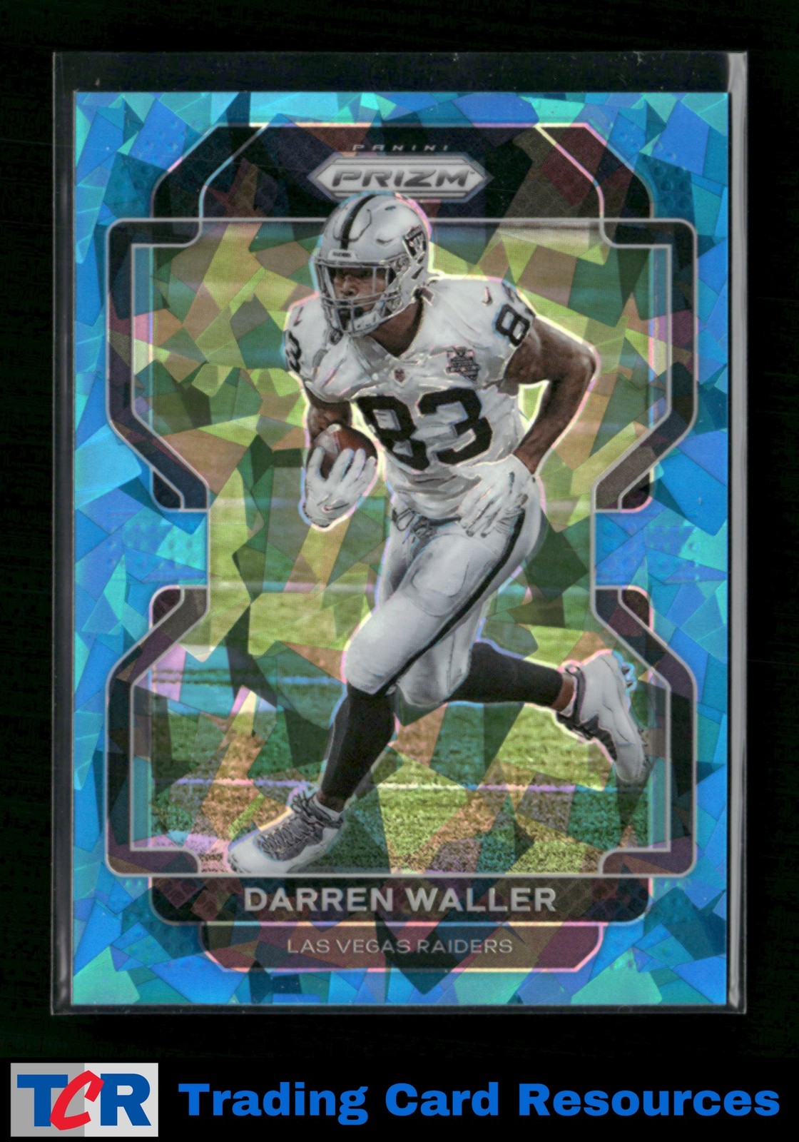 2021 Panini Prizm #178 Darren Waller Blue Ice #/99