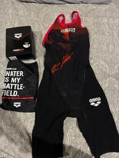 arena race tech swimsuit powerksin carbon flex open back limited edition katinka