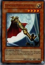 Force of the Breaker #FOTB-EN014 Elemental Hero Captain Gold +CDP+