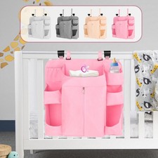 Hanging Diaper Organizer Hanging Diaper Stacker for Changing Table, Crib,