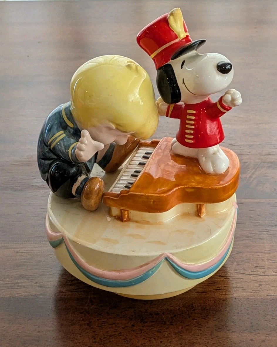 Snoopy Music Box Indiana OTHER Collectible Peanuts Items for sale