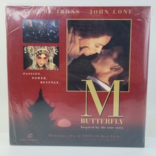 M Butterfly Laserdisc Widescreen Edition LD 1994 Jeremy Irons John Lone