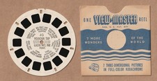 Vintage View-Master reel 49 Mountain Trip Glacier National Park Montana 1940s H