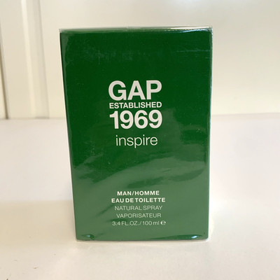 GAP Established 1969 Inspire Eau de Toilette Spray Man 3.4 oz (100 ml)