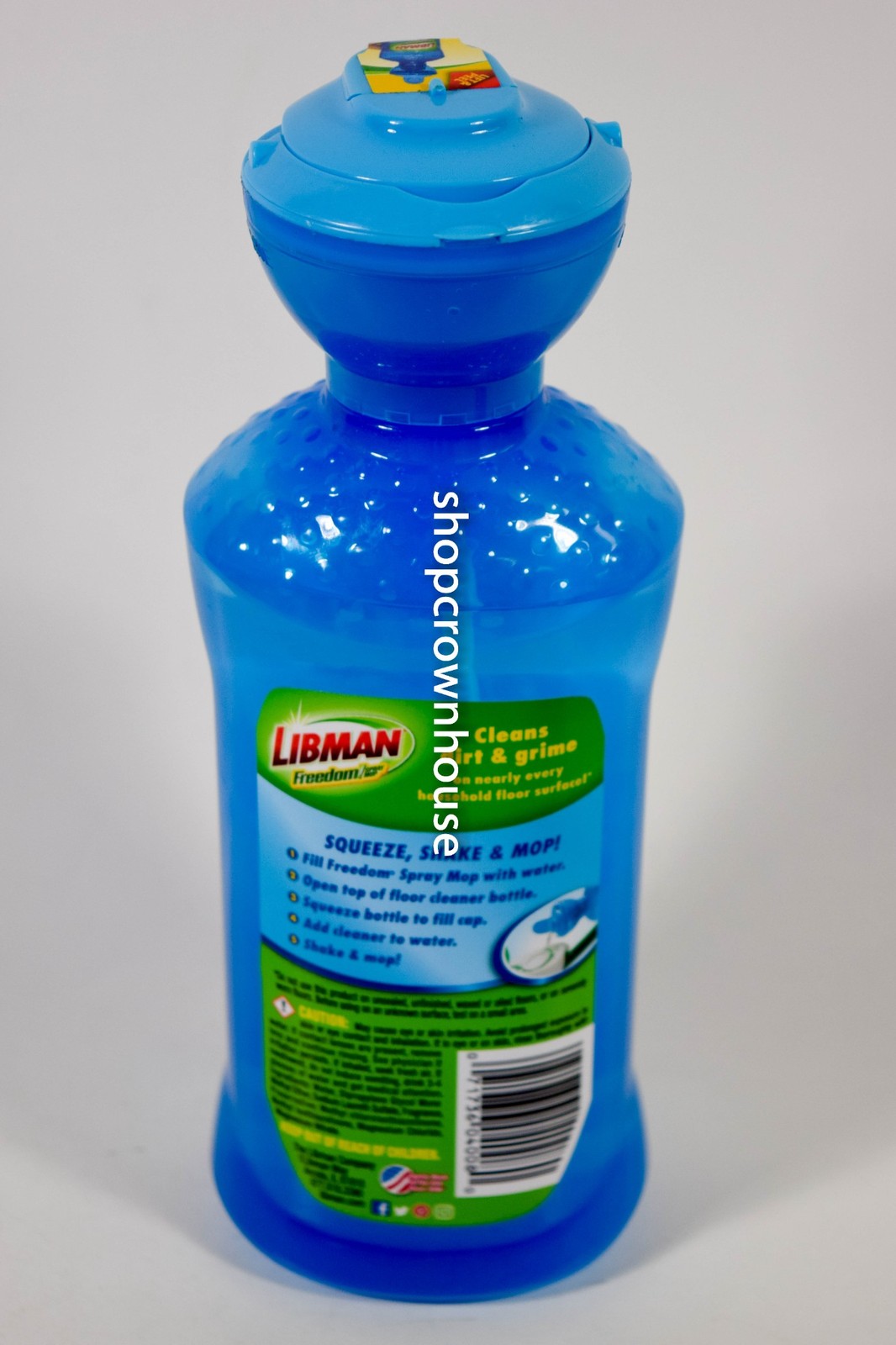 2 Libman Freedom Spray Mop Concentrated Multi-Surface Floor Cleaner 16oz bottle