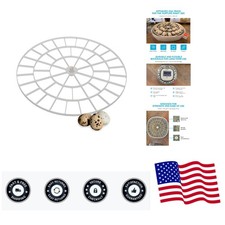 Egg Trays for 48 Small Quail/Bird Eggs - Durable Egg Tray for Nurture Right 3...