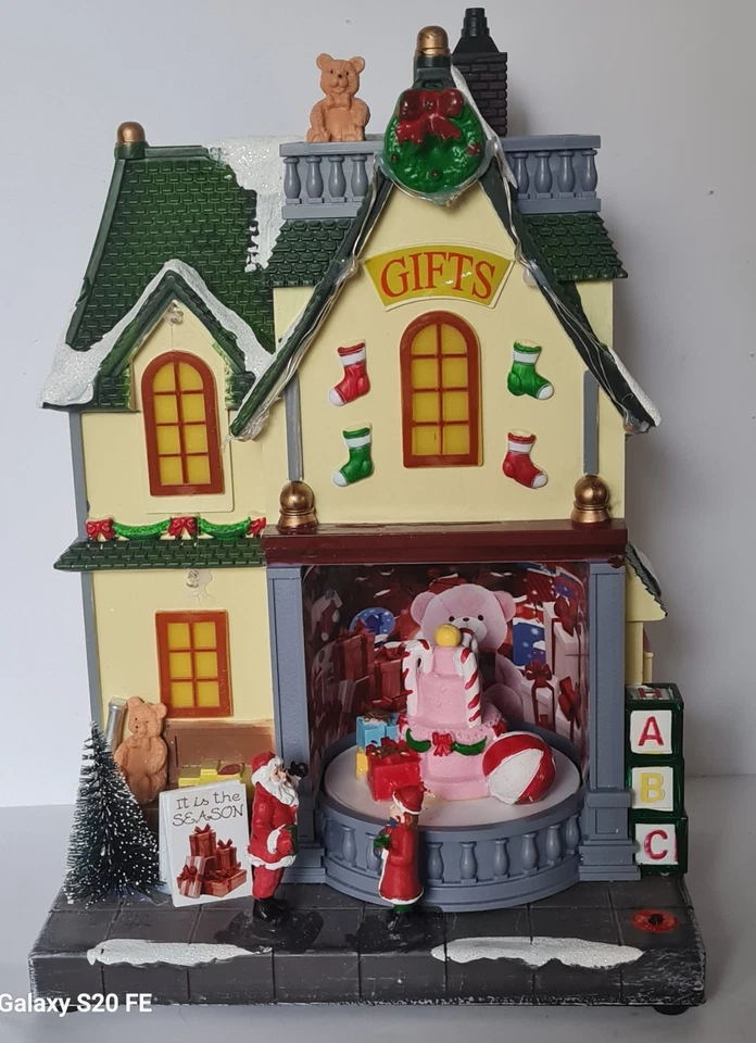 MAGIC VILLAGE WEIHNACHTSMARKTSTAND MIT LICHT & MUSIK - Bild 3 von 4