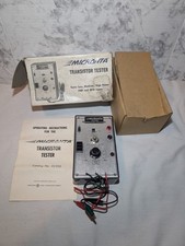 Micronta Dynamic Transistor Tester 22-024 Radio Shack W/ Box  Manual