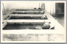 RPPC Postcard Calistoga CA Taking a Mud Bath Nances Bath Hot Springs California