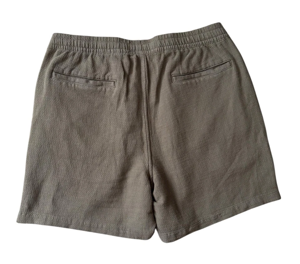 NUEVO Pantalones Cortos Abercrombie & Fitch Para Hombre Talla Grande Marrón The A&F Pull on 6" Cortos Foto 2 de 4