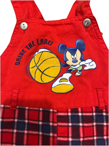 Baloncesto Mickey Mouse vintage de una pieza talla 3t - Imagen 2 de 4