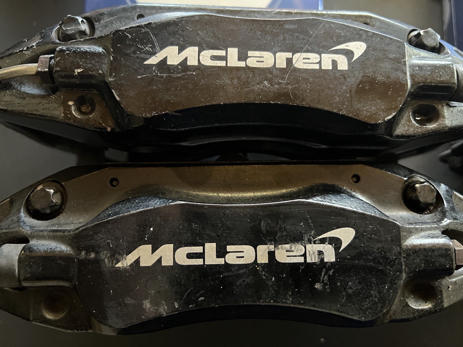Full Set Brake Caliper Black 11C0067CP OEM McLaren 650S MP4-12C 12C