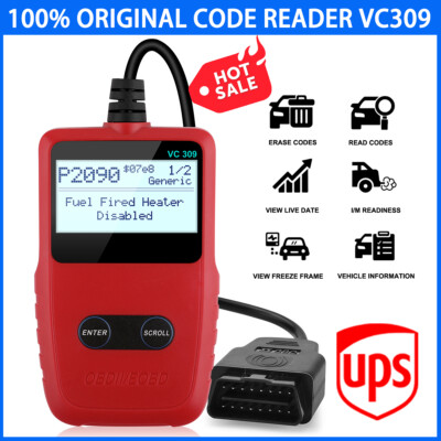 VC309 OBD2 Car Code Reader Scanner Check Engine Light Automotive Diagnostic Tool