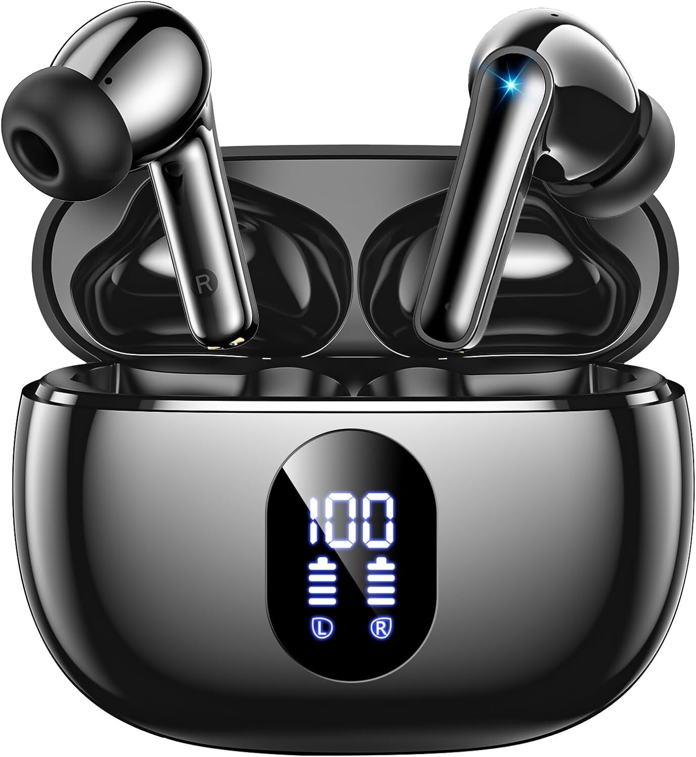 Wireless Bluetooth Earbuds with Big Bass and 48-Hour Battery Life-image