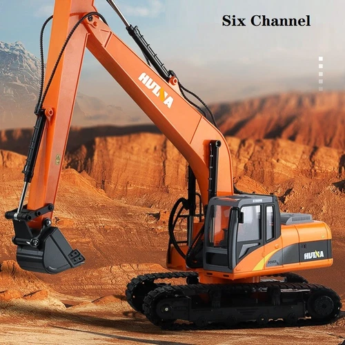Huina RC Digger 1/14 Scale Remote Controlled Excavator with Longer Extended Arm - Picture 9 of 22