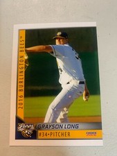 Grayson Long 2016 Burlington Bees Team Card