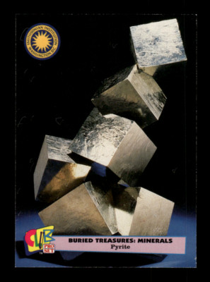 1992 Club Pro Set Gold Series: Buried Treasures: Minerals ~ Choose Your Card