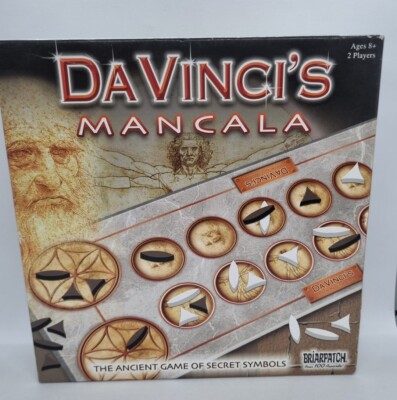 Da Vinci's Mancala Board Game - 2 Player Strategy Game 8 Years +