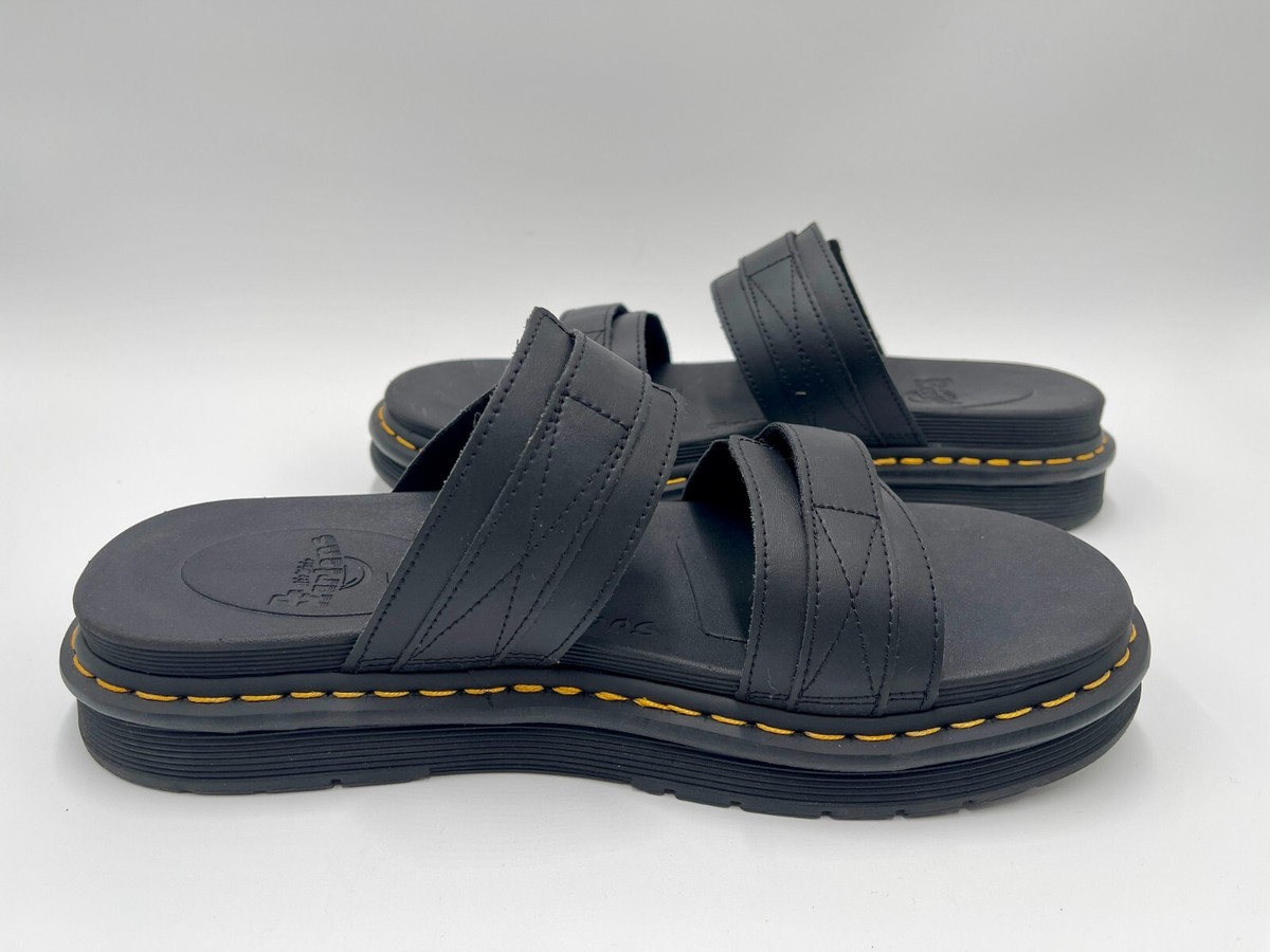 Dr Martens Chilton Leather Sandals Mens Size 14 Slide Black  display picture 2
