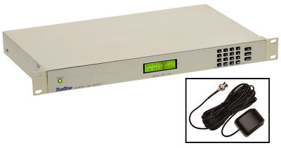 TrueTime Symmetricom NTS-100 GPS NTP Network Time Server Master Clock IRIG-B