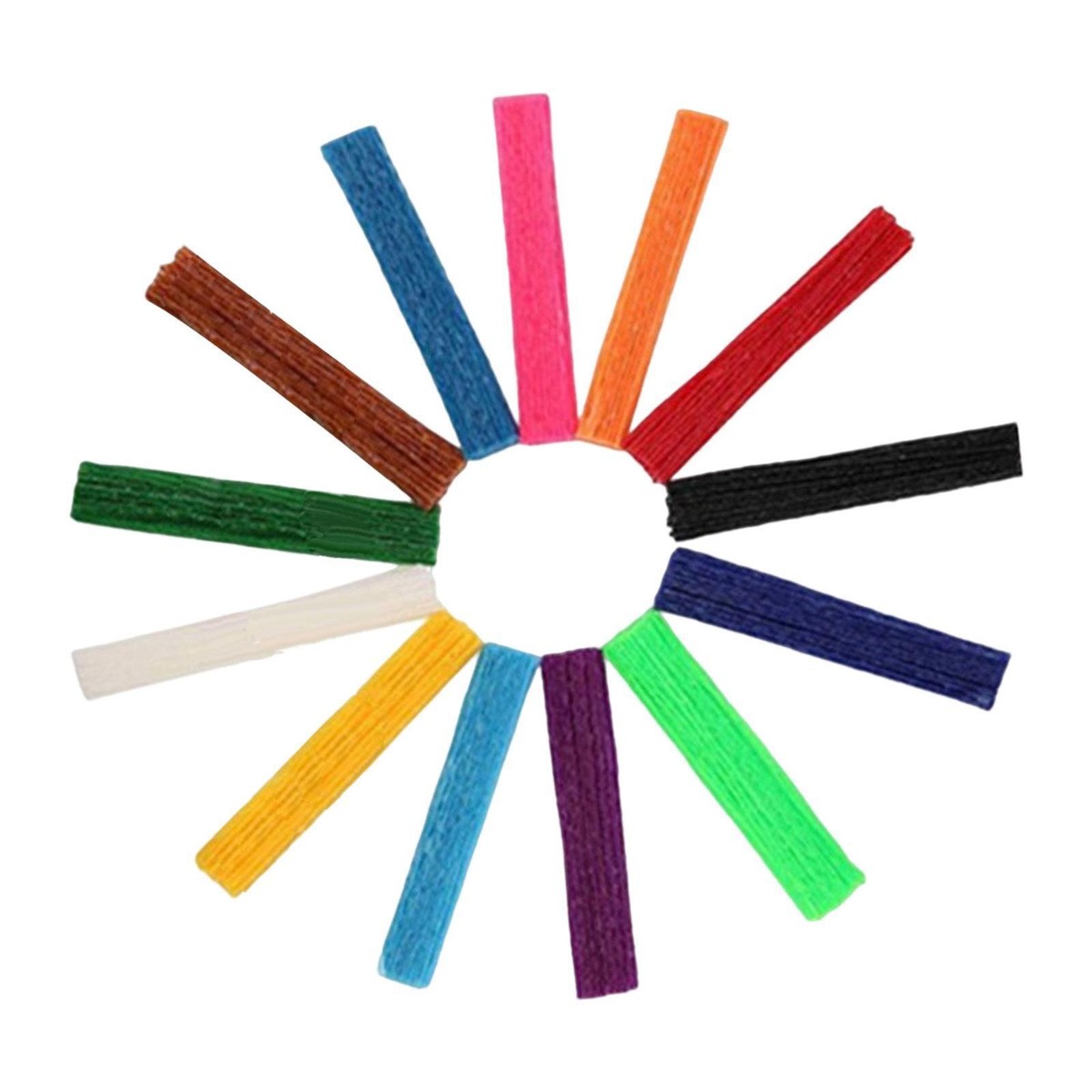 520Pcs Wax Craft Sticks for Kids Sensory Fidget Toy 13 Colors
