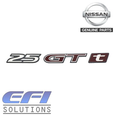 Genuine Nissan 25GTT Badge / Emblem 