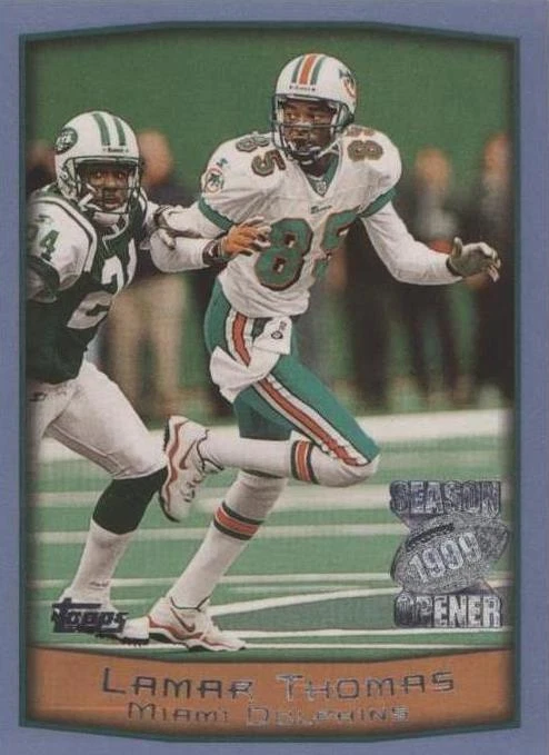 1999 Topps Season Opener Lamar Thomas #117