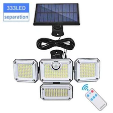 3000LM 333 LED Solar Lights Outdoor Waterproof Motion Sensor Security Wall Lamp